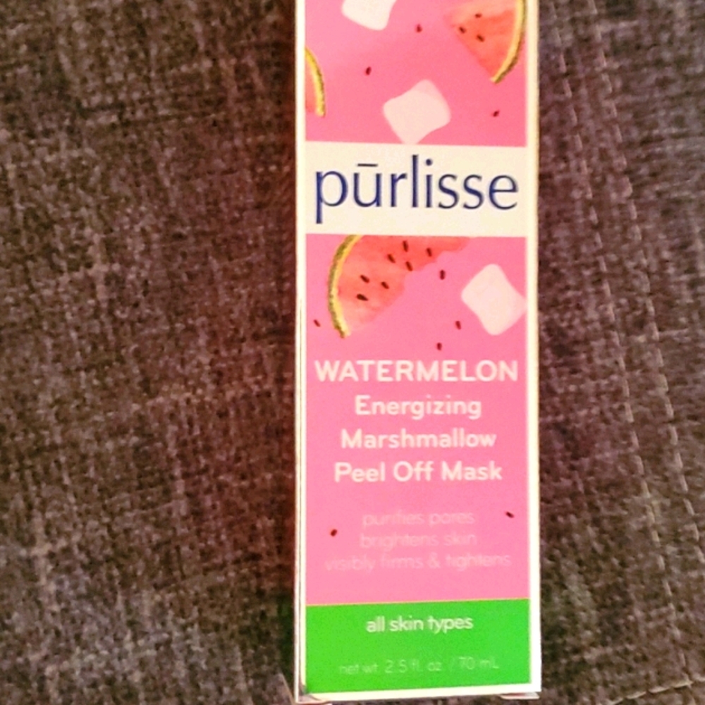 Purlisse 🍉energizing marshmallow peel off maskNIB
